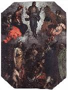 Rosso Fiorentino Risen Christ Sweden oil painting artist